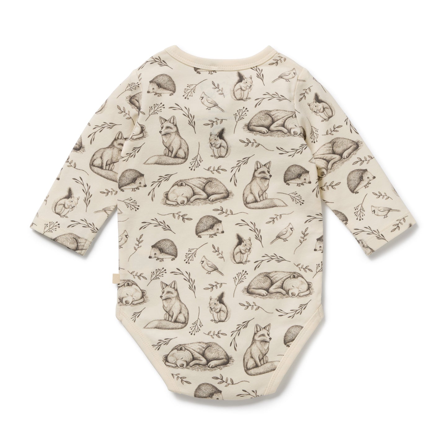 Wilson & Frenchy Organic Bodysuit Foxglove Forest