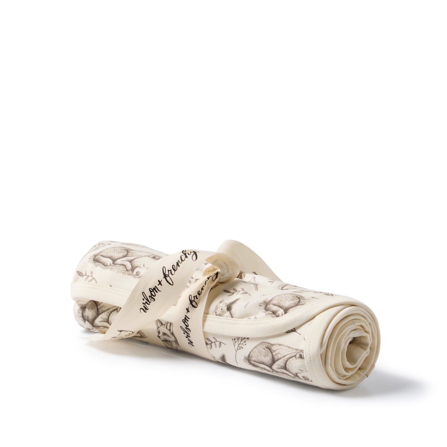 Wilson & Frenchy Organic Bunny Rug Foxglove Forest