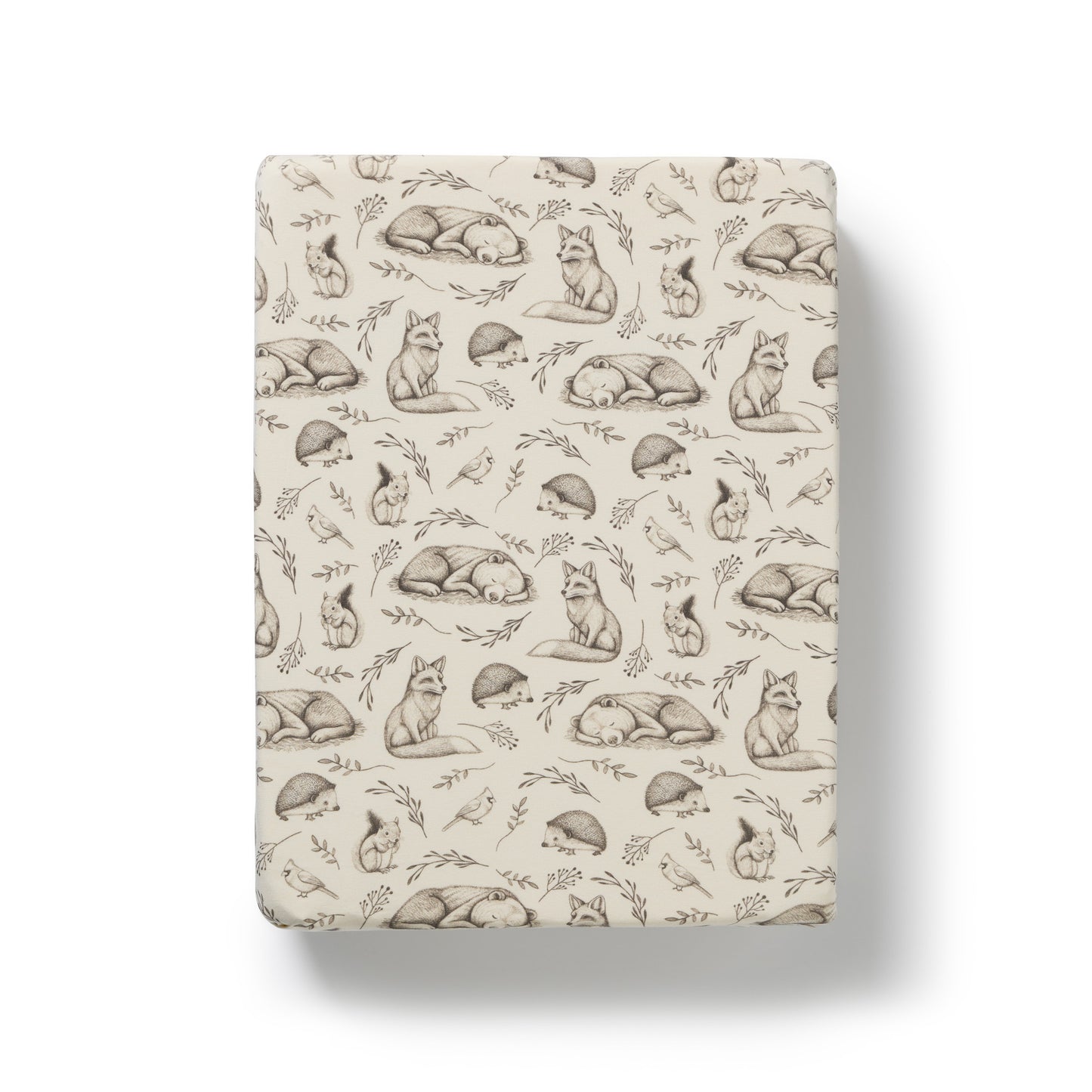 Wilson & Frenchy Organic Bassinet Sheet Foxglove Forest