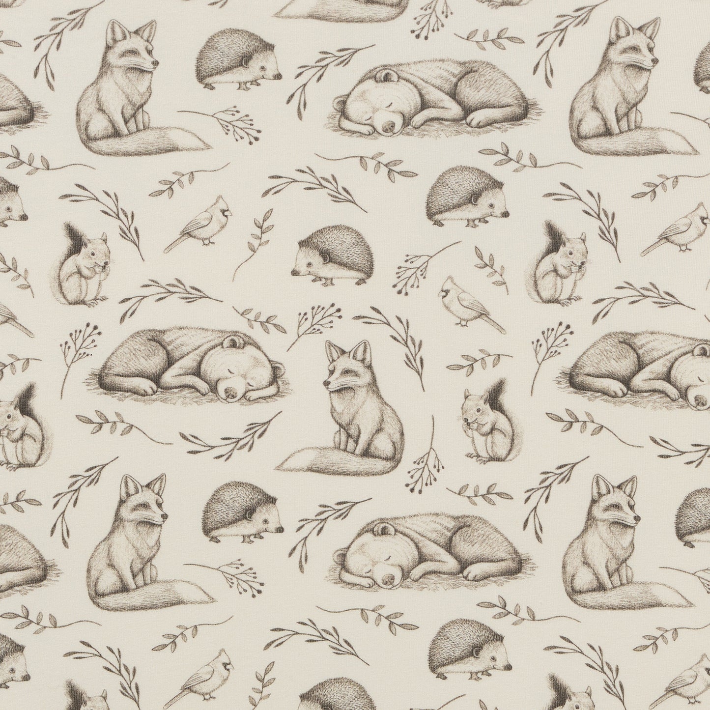 Wilson & Frenchy Organic Cot Sheet Foxglove Forest