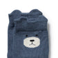 Wilson & Frenchy Organic 4pack Socks Moss | Buttermilk | Storm Blue | Twilight Blue