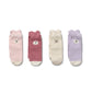 Wilson & Frenchy Organic 4pack Socks Plum | Strawberry Cream | Lilac | Buttermilk