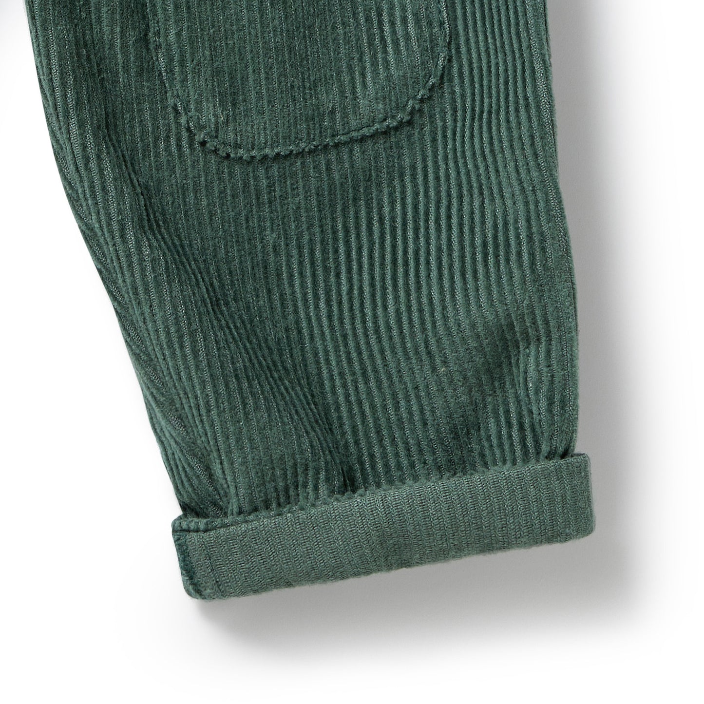 Wilson & Frenchy Organic Cord Pant Moss Green