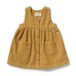 Wilson & Frenchy Organic Cord Dress Amber Glow