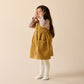 Wilson & Frenchy Organic Cord Dress Amber Glow