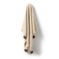 Wilson & Frenchy Organic Knitted Bubble Blanket Cream