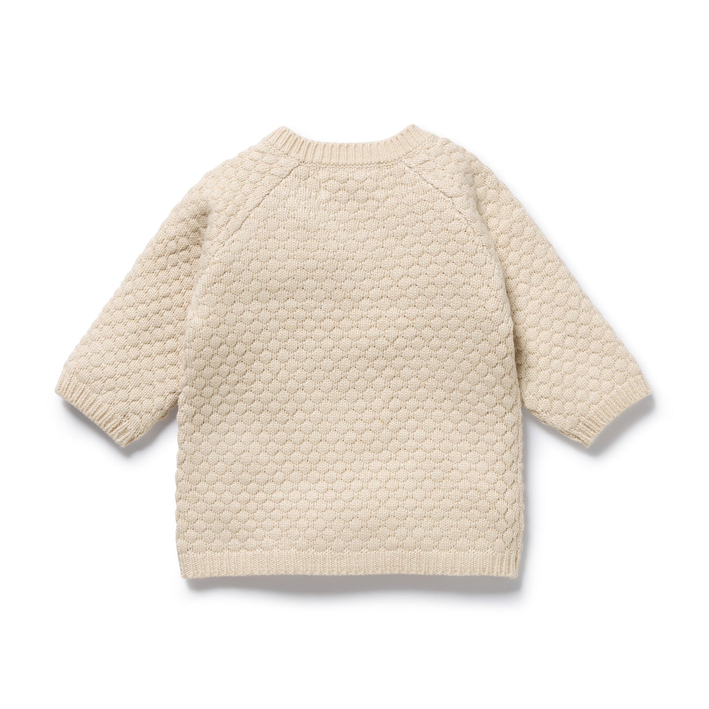 Wilson & Frenchy Knitted Bubble Kimono Cardigan Cream