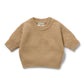 Wilson & Frenchy Organic Knitted Bubble Jumper Oat