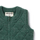 Wilson & Frenchy Organic Knitted Vest Clover