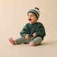 Wilson & Frenchy Organic Knitted Stripe Legging Clover