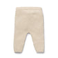 Wilson & Frenchy Organic Knitted Bauble Legging Cream
