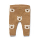 Wilson & Frenchy Organic Knitted Jacquard Legging Beary Cute