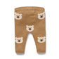 Wilson & Frenchy Organic Knitted Jacquard Legging Beary Cute