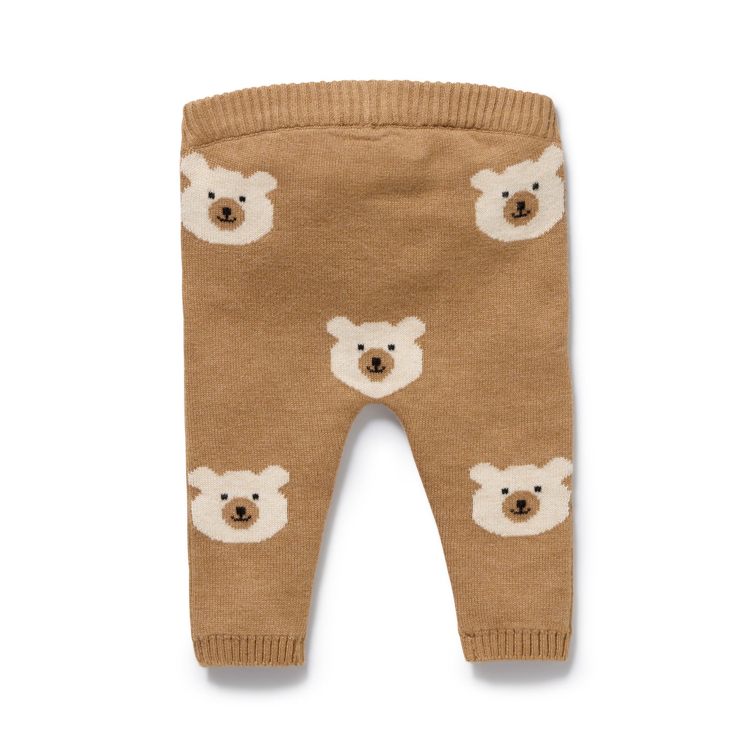 Wilson & Frenchy Organic Knitted Jacquard Legging Beary Cute