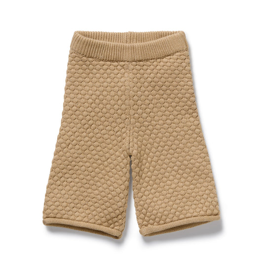Wilson & Frenchy Organic Knitted Bubble Pant Oat