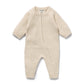 Wilson & Frenchy Organic Knitted Bauble Growsuit Cream