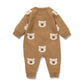 Wilson & Frenchy Organic Knitted Jacquard Growsuit Beary Cute