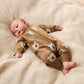 Wilson & Frenchy Organic Knitted Jacquard Growsuit Beary Cute