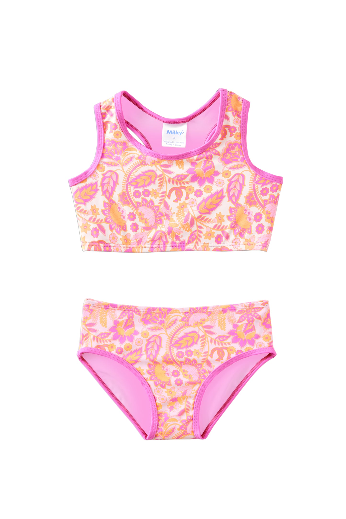 Milky Wild Paisley Bikini