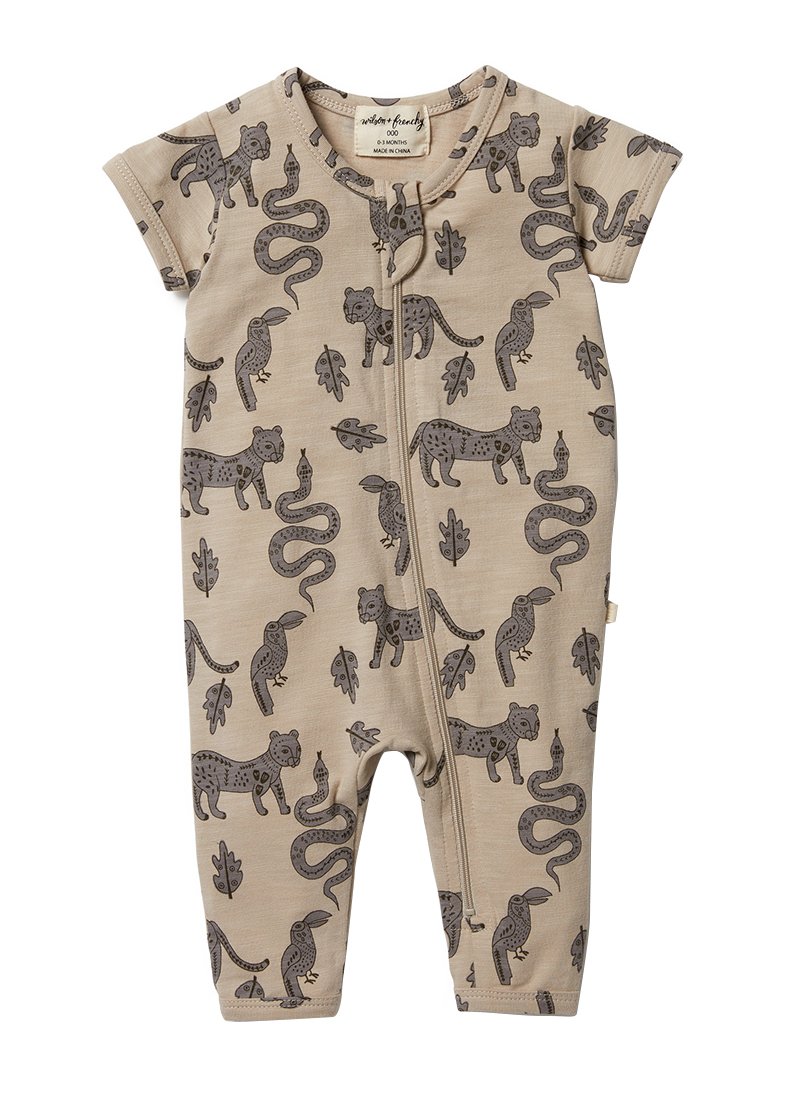 Wilson & Frenchy Organic Zipsuit Azzad
