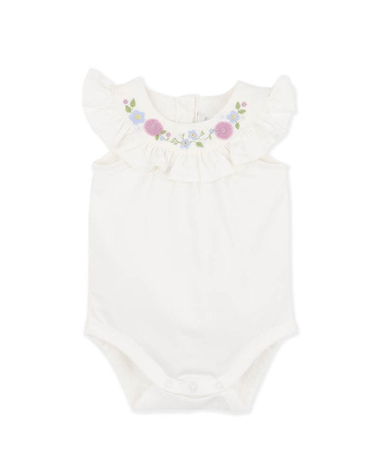 Minihaha Zara Frill Yoke Bodysuit