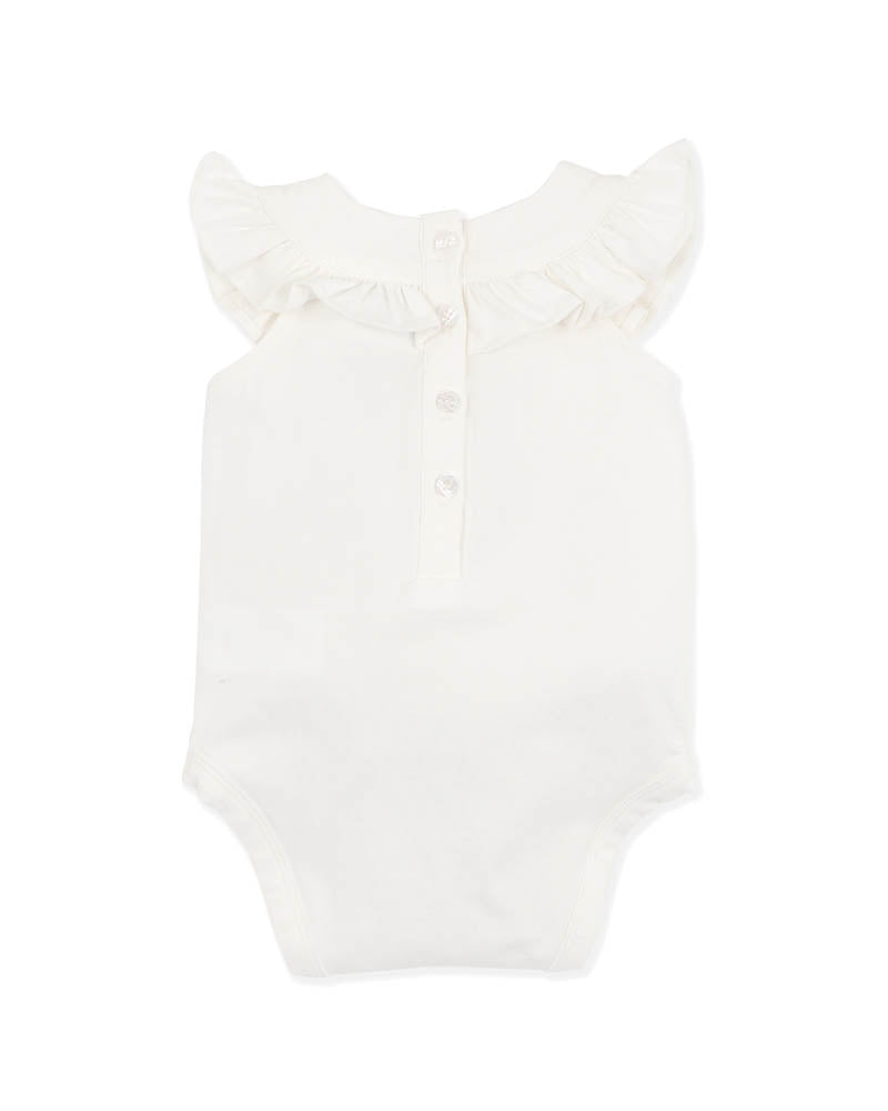 Minihaha Zara Frill Yoke Bodysuit