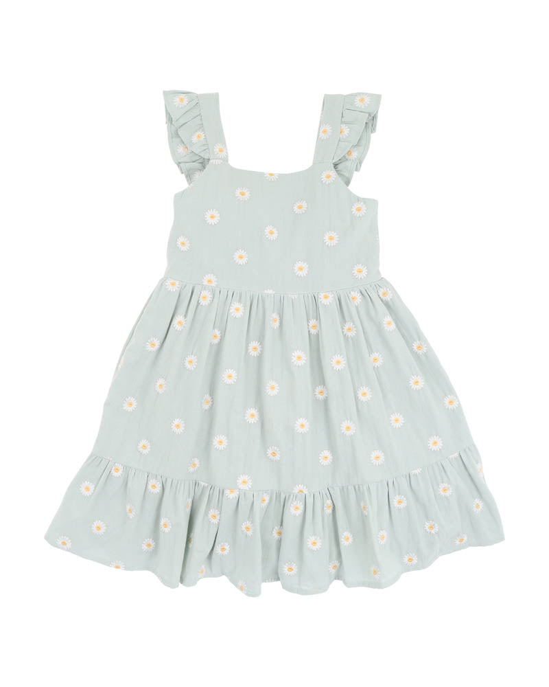 Minihaha Tess Embroidered Daisy Dress