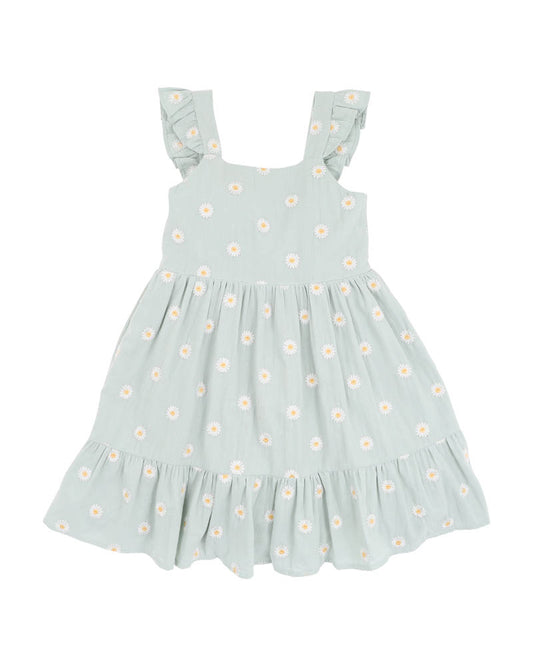 Minihaha Tess Embroidered Daisy Dress