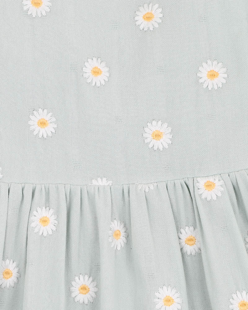 Minihaha Tess Embroidered Daisy Dress
