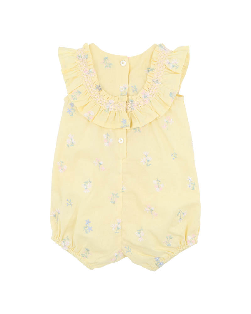 Minihaha Bonnie Embroidered Romper
