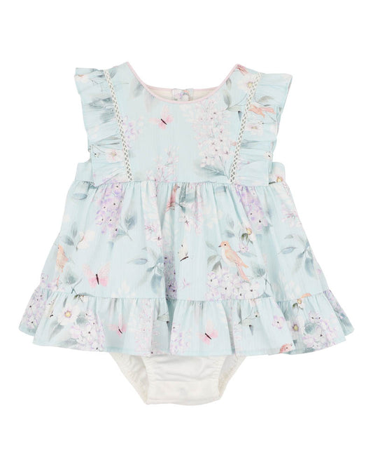 Minihaha Madelyn Print Overlay Dress