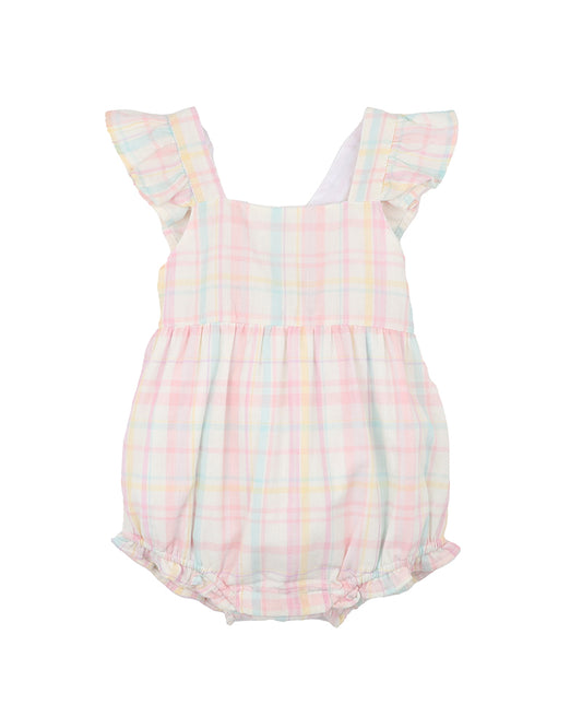 Minihaha Madelyn Check Bodysuit