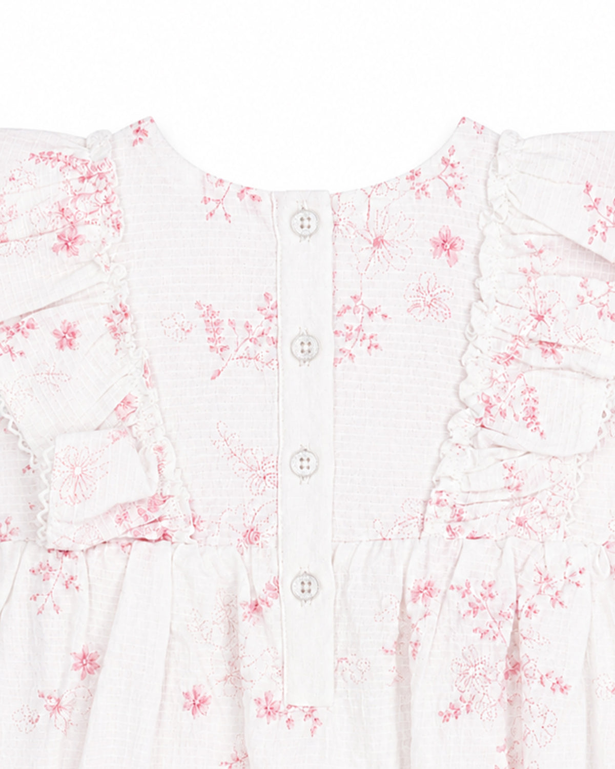 Minihaha Chelsea All Over Embroidery Bodysuit