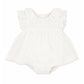Minihaha Willa Cream Overlay Bodysuit