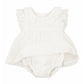 Minihaha Willa Cream Overlay Bodysuit