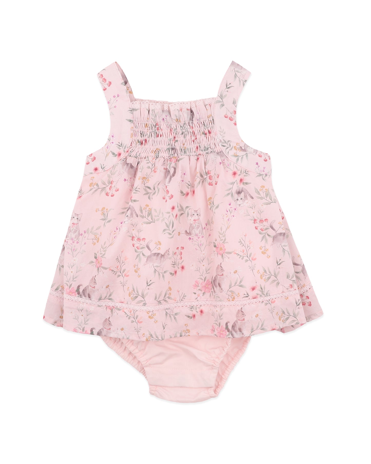 Minihaha Willa Print Overlay Bodysuit