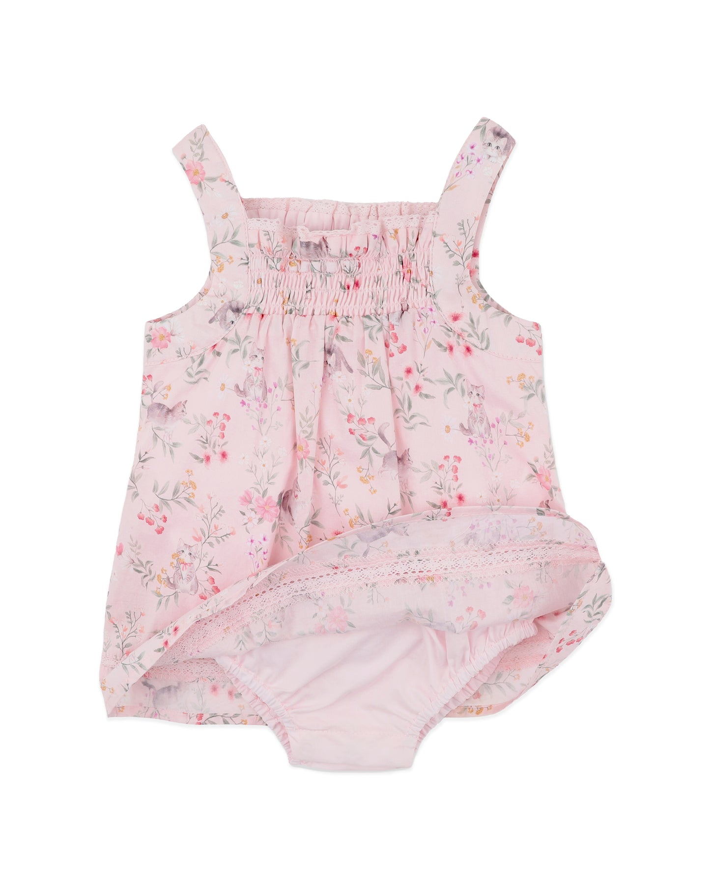 Minihaha Willa Print Overlay Bodysuit