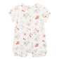 Minihaha Poppy Organic Short Sleeve Zip Zomper