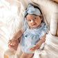 Minihaha Poppy Embroidery Overlay Bodysuit