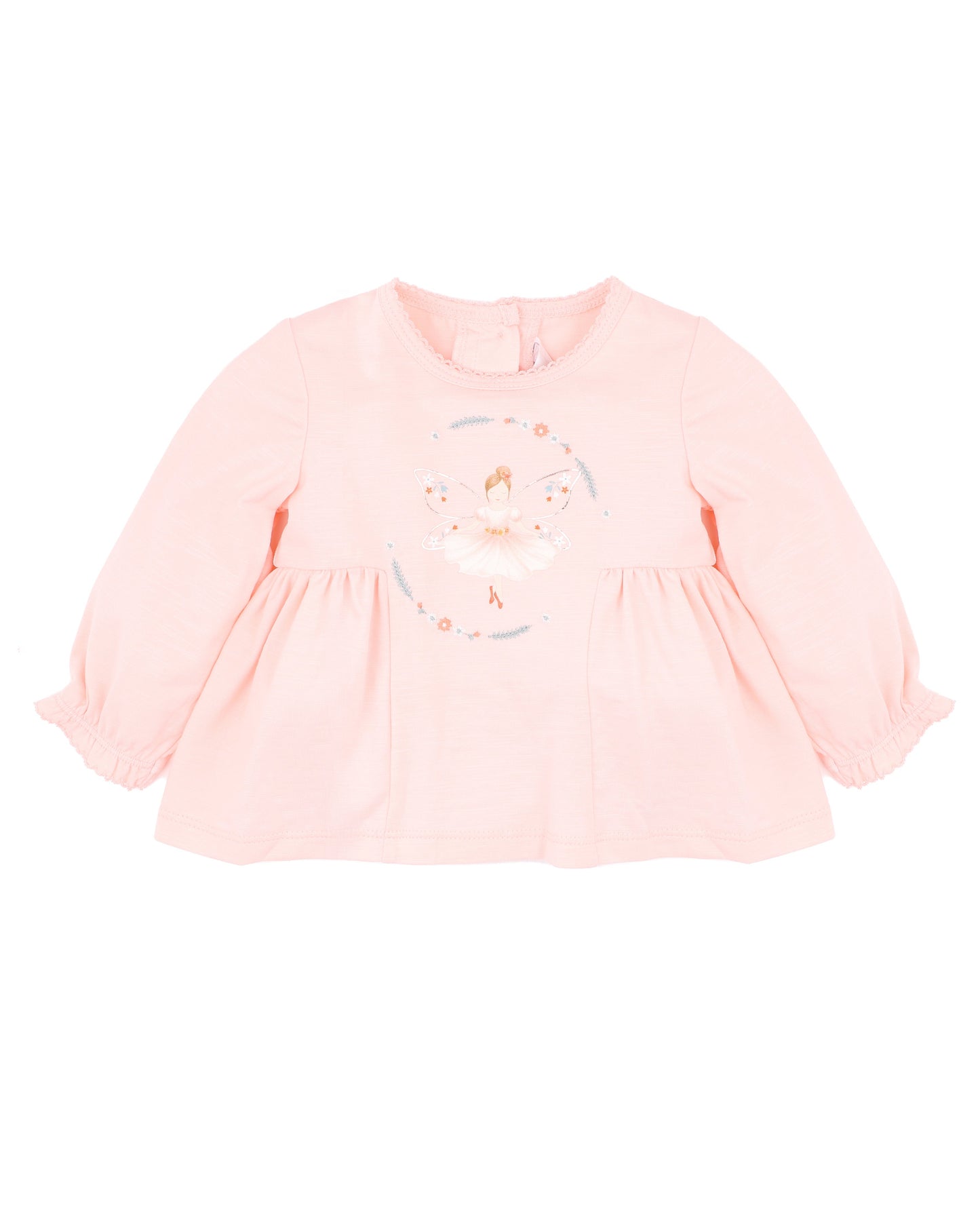 Minihaha Baby Gemma Ballerina Long Sleeve Tee Petal Pink