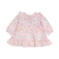 Minihaha Baby Fern Floral Organic Overlay Dress