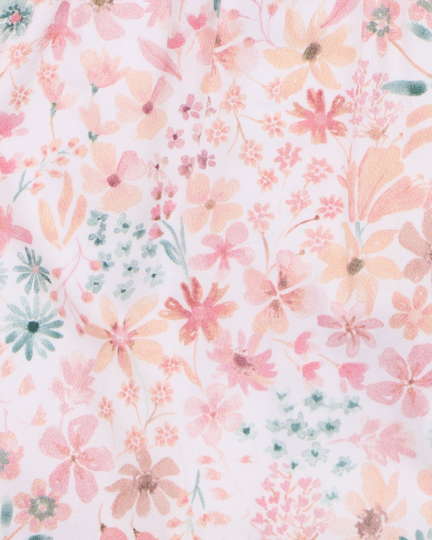 Minihaha Baby Fern Floral Organic Overlay Dress