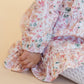 Minihaha Baby Fern Floral Organic Overlay Dress