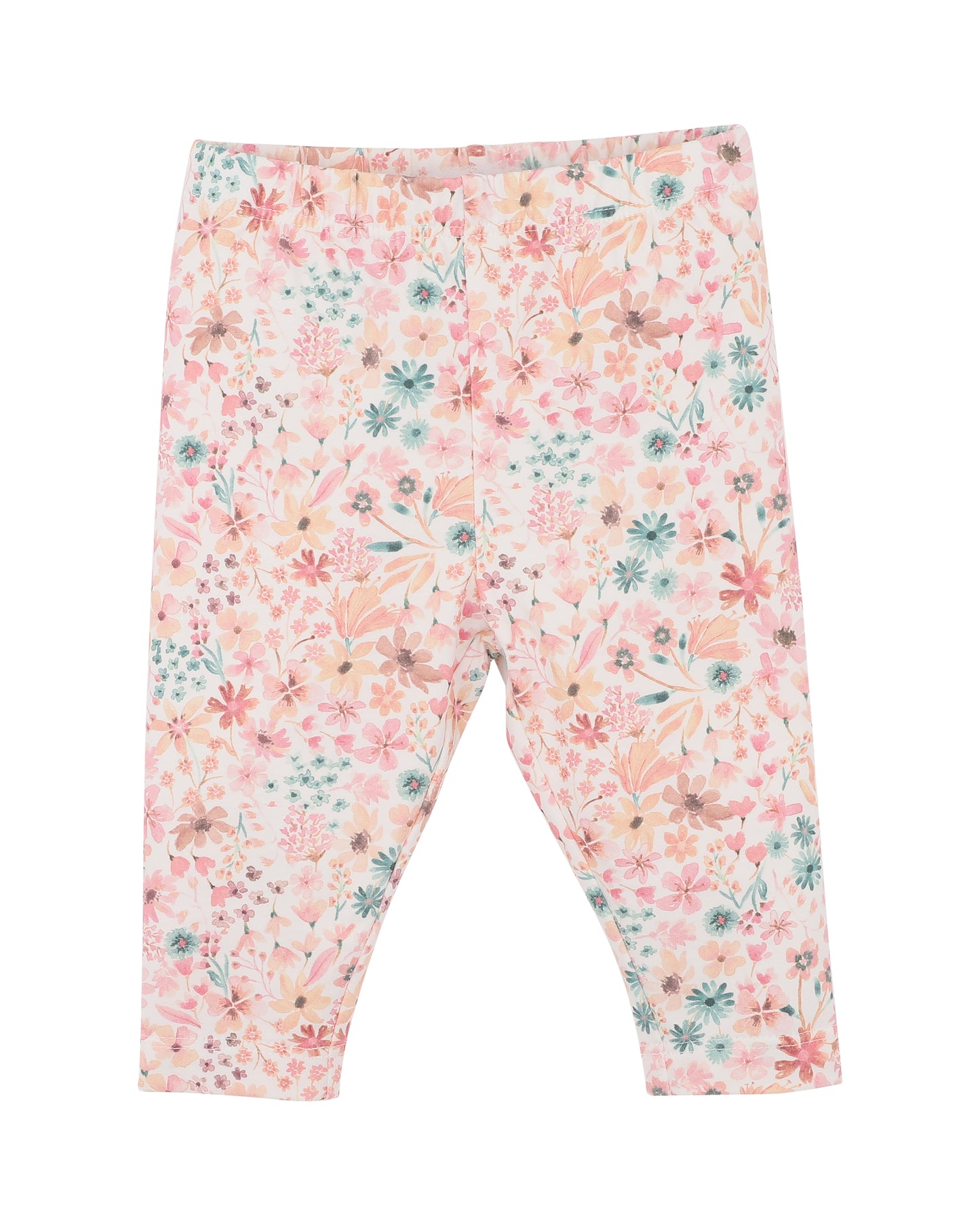 Minihaha Baby Fern Floral Organic Leggings