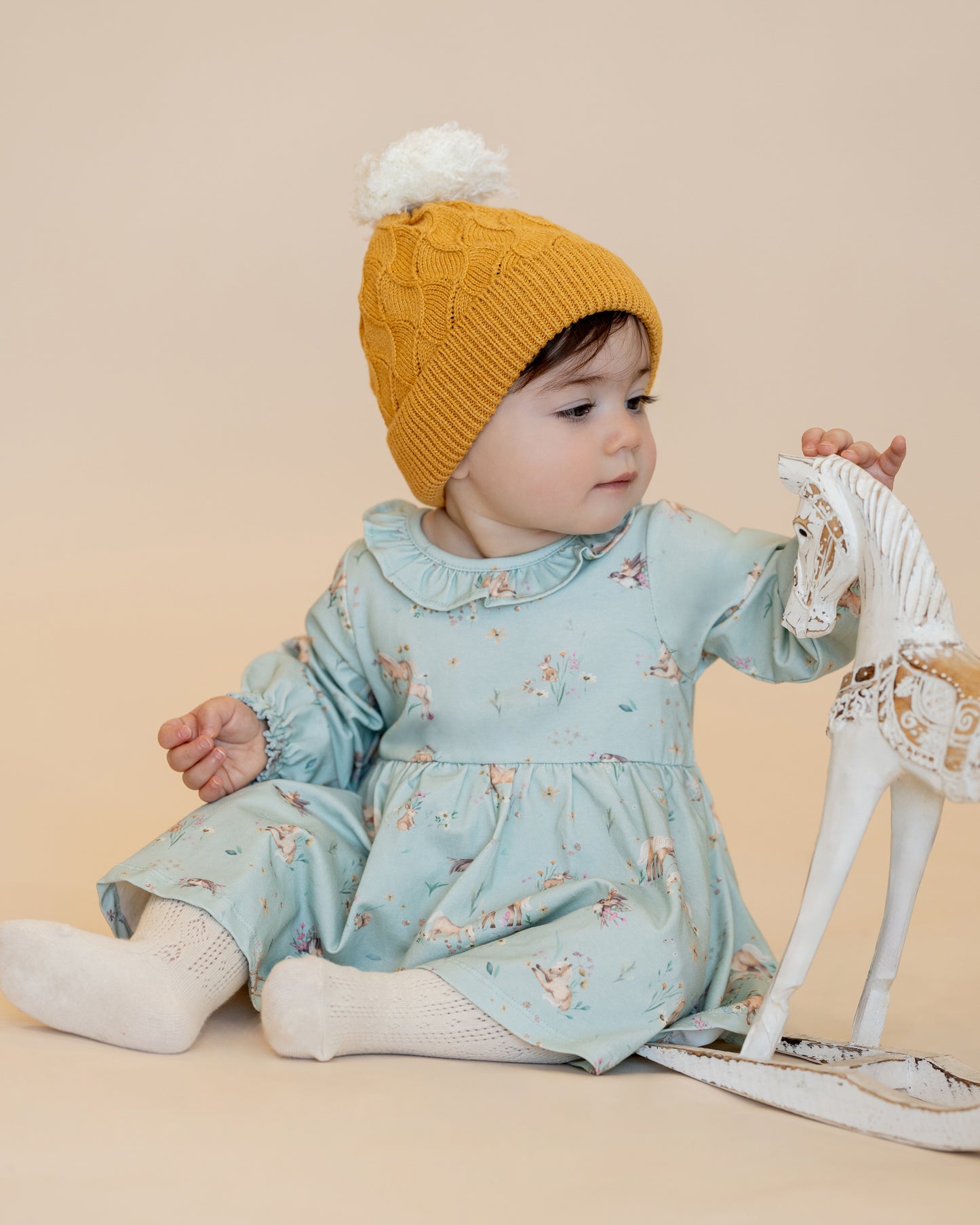 Minihaha Baby Winnie Organic Overlay Dress