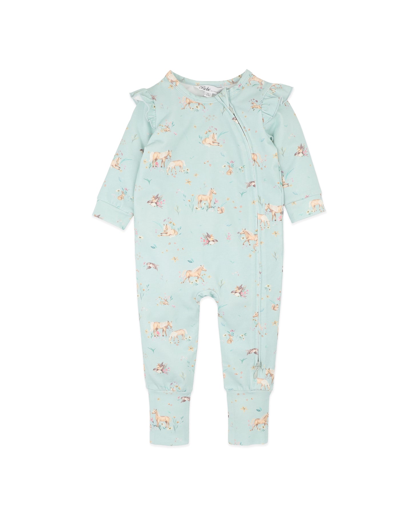 Minihaha Baby Winnie Organic Long Sleeve Zipsuit