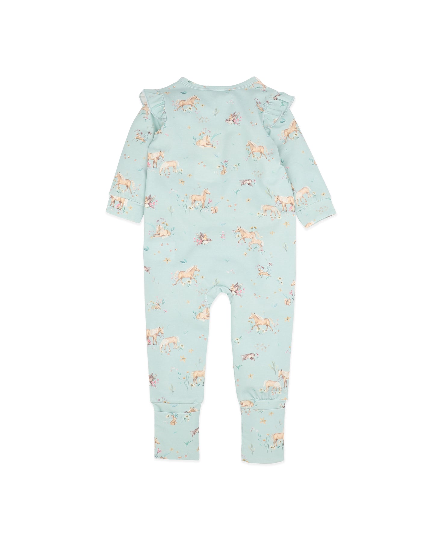 Minihaha Baby Winnie Organic Long Sleeve Zipsuit