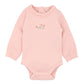 Minihaha Baby Emmy Long Sleeve Rib Bodysuit Dusty Rose
