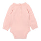 Minihaha Baby Emmy Long Sleeve Rib Bodysuit Dusty Rose