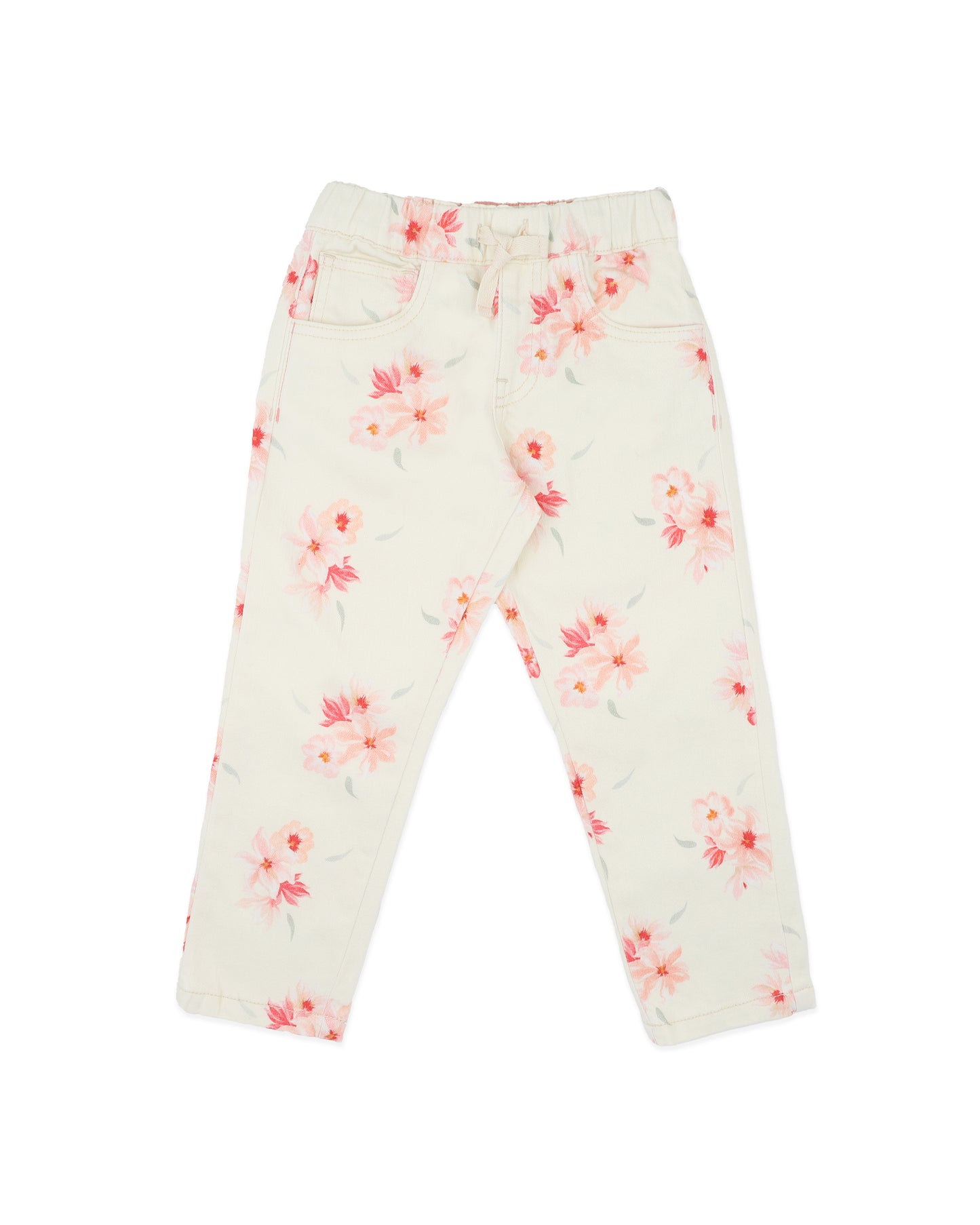 Minihaha Girl Emmy Petal Pull On Jeans